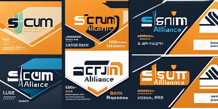 Logo de Scrum Alliance con certificaciones