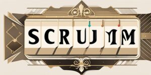 Equipo de Scrum colaborando con una baraja de cartas